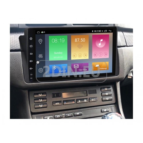 BMW E46 - 9" МУЛТИМЕДИЯ / Навигация android 16 + CARPLAY + ANDROID AUTO